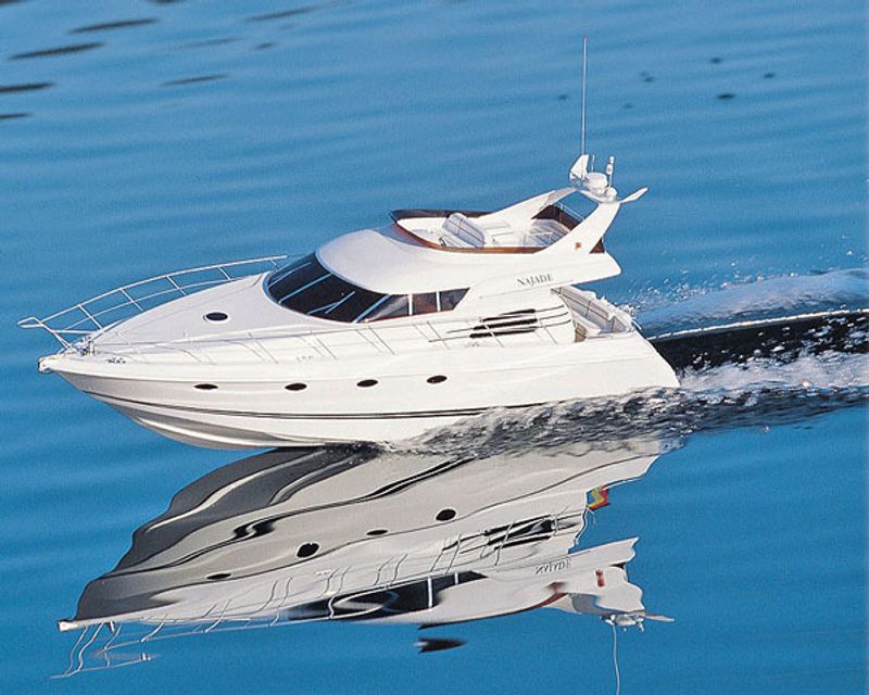 Najade Luxury-Motoryacht 960 mm. 1:15 m/fittingsett