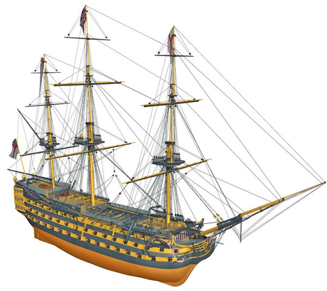 Hovedbilde Victory, HMS. 1340 mm. 1:75