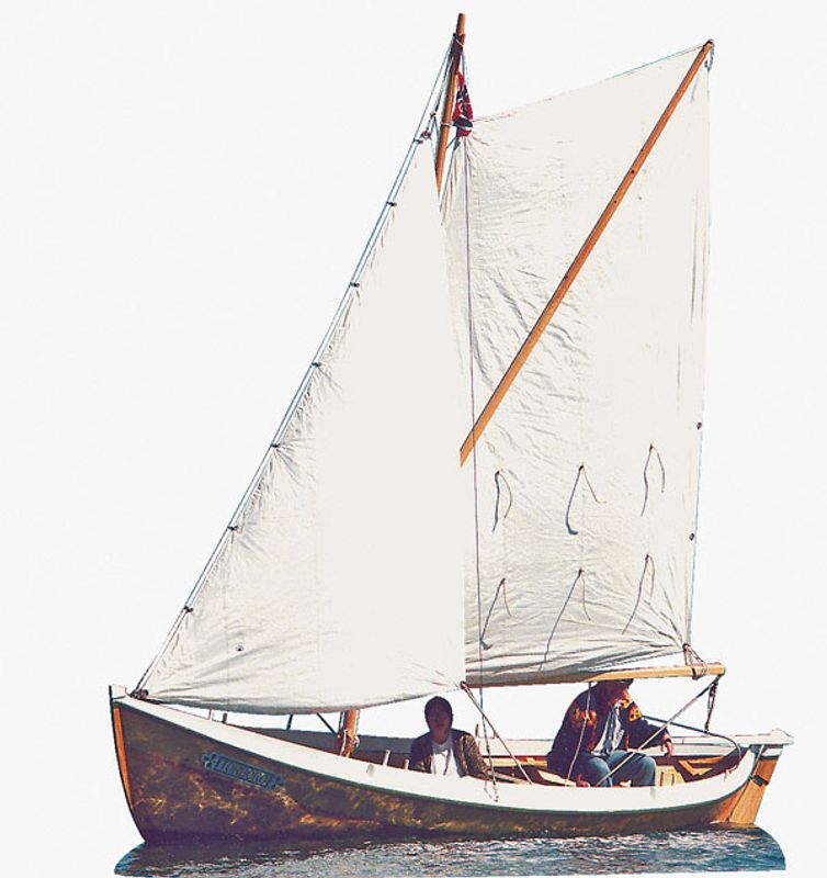 Torborg, losbåt. 320 mm. 1:20