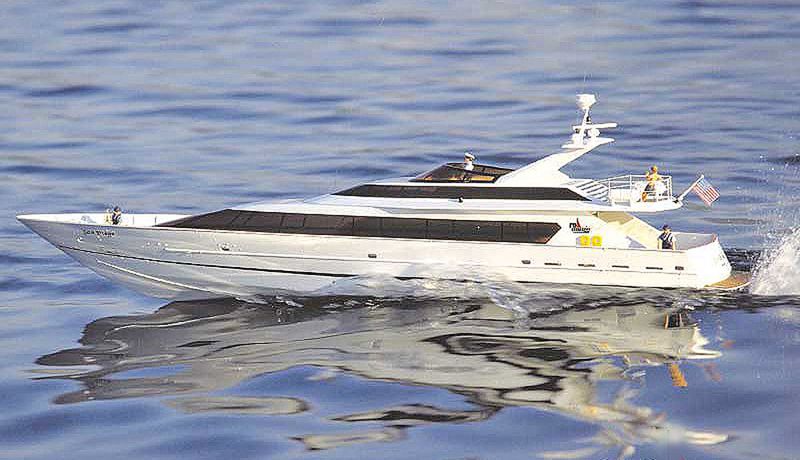 San Diego Mega Yacht. 1270 mm. Byggesett m/ferdigskrog.