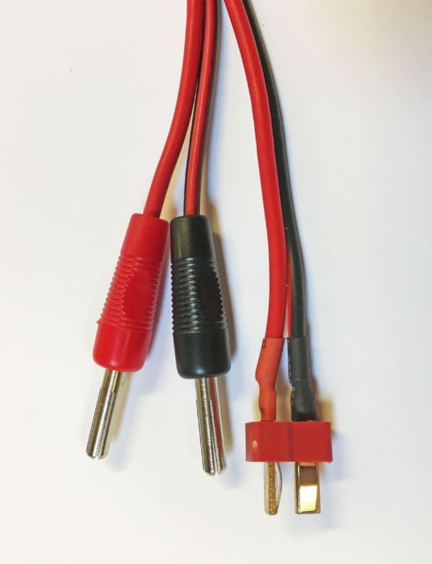 Ladeklabel T-plugg/bananstikkere